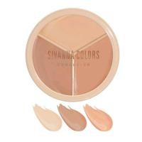 ราคา คอนซีลเลอร์ SIVANNA COLORS CREAM CONTOUR CONCEALER PALETTE คอนทัวร์ คอนซีลเลอร์ เนื้อครีมแมทท์ ใช้ปกปิดจุดด่างดำ เกลี่ยง่าย ติดทน HF616 (20201843774)