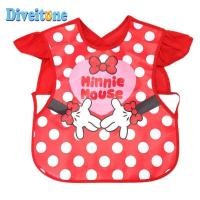 ราคา Dissney Cute Baby Adjustable Bibs EVA Waterproof Sleeveless Lunch Feeding Bibs Baby Cartoon Feeding Cloth Children Baby Apron (14032524399)