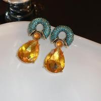 ราคา ต่างหูระย้า crystal ต่างหูระย้า ผญ (21146879729)