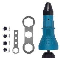 ราคา Rex TT Electric Rivet ชุดหัวยิงรีเวท เครื่องยิงรีเวท หัวยิงดีเบต พร้อมหัวเปลี่ยน เครื่องยิงรีเวทไฟฟ้า ยิง ย้ำ ตะปู รีเวท ง่ายดาย (20012093674)