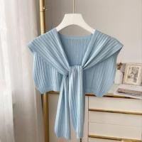 ราคา LAIHOU ผ้าคลุมไหล่แฟชั่นสำหรับห้องปรับอากาศของผู้หญิงเสื้อคลุมไขว้ที่น่ากลัวปกผ้าพันคอปลอมเสื้อเบลาส์ไหล่ผ้าพันคอผ้าคลุมไหล่ผ้าถัก (18438572140)