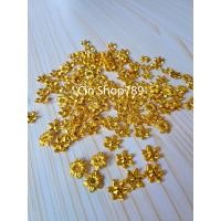 ราคา ดอกพิกุล เงิน ทอง คละสี 100 ชิ้น ดอกพิกุลเงิน ดอกพิกุลทอง (18493314659)