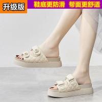 ราคา รองเท้าแตะสไตล์ชาแนลสำหรับผู้หญิงรองเท้าแตะพื้นหนาใส่ด้านนอกสำหรับฤดูร้อนแบบใหม่ปี2022ที่นิยมในโลกออนไลน์รองเท้าแตะชายหาดรองเท้าแฟชั่นใส่สบาย (20345461582)