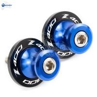 ราคา สำหรับ KAWASAKI Z400 Z 400 2017 2018 2019 2020 2021รถจักรยานยนต์ CNC อลูมิเนียม Swingarm Spools ขาตั้งสกรู Slider โลโก้ (9737720551)