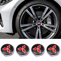 ราคา 4Pcs ศูนย์ล้อรถ Hub Caps ขอบล้อรถ Hubcap Badge สำหรับ Mitsubishi Ralliart Outlander Mirage Lancer Evolution (16363906525)