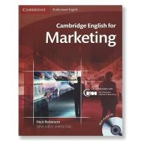 ราคา CAMBRIDGE ENGLISH FOR MARKETING STUDENTS BOOK WITH AUDIO CDS 2 BY DKTODAY (11050968937)
