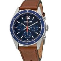 ราคา coach Chronograph Blue Dial Mens 14602038 (18328058983)