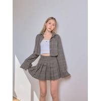 ราคา Ahalf Plaid mini skirt กระโปรงเทนนิสลายสก็อต (21083838994)