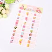 ราคา SHIBUITH Sticker Name สติ๊กเกอร์ป้ายชื่อ สติ๊กเกอร์สำหรับเขียนชื่อ ลายการ์ตูน น่ารักๆ PVC กันน้ำ ป้ายชื่อ ติดหนังสือเรียน ติดล๊อคเกอร์ ติดของใช้ (16153320339)