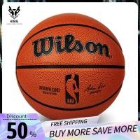 ราคา ESS Wilson การแข่งขันบาสเก็ตบอล FIBA อนุมัติเบอร์7บาสเกตบอลมาตรฐาน PU บาสเก็ตบอลทั้งภายในและภายนอกอาคารทั่วไป WTB7200 (11275011466)