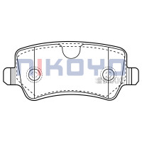 ราคา NIKOYO BRAKE ผ้าเบรครถยนต์honda ผ้าเบรคหน้า accord g8 ผ้าเบรค accord g7 ผ้าเบรค accord g8 ปี 2003 2008 รับประกันสินค้า3เดือน จัดส่งฟรี N3117 (17389293733)