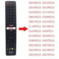 ราคา Sharp GB346WJSA รีโมทคอนลใหม่สำหรับ SHARP เสียง YouTube ใช้งานร่วมกับ รุ่น GB326WJSA รีโมทคอนล NETFLIX YouTube RM L1678เปลี่ยน GB346WJSA GA610WJSA GB139WJSA GA576WJSA G1314PESA GB042WJSA GA586WJSA GB0