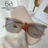 ราคา สายตาสั้นแว่นตาที่มีเลนส์เปลี่ยนสีป้องกันแสงสีฟ้าสั้นสายตาแว่นตาสำหรับผู้หญิงผู้ชาย TR90กรอบคอมพิวเตอร์แว่นตาแว่นกันแดดป้องกันรังสียูวีที่มีเกรด 50ถึง 400 (16912326979)