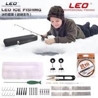 ราคา LEO 80ซม น้ำแข็งชุดคันเบ็ดตกปลาแบบพกพาIceชุดคันเบ็ดตกปลาเบ็ดตกปลาน้ำหนักเบาTackleลวดล่ออุปกรณ์ตกปลา27734 (4218564199)