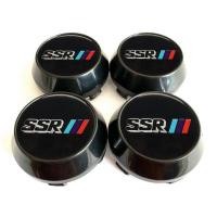 ราคา NEW 4pc 60MM SSR Logo Black Silver center caps Car Modified Wheel Center Cover Rim Hub Cap Center Cap for SSR rim (16474253014)