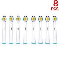 ราคา หัวแปรงสีฟันไฟฟ้าสำหรับ Oral B สำหรับ Oral B หัวเปลี่ยนหัวแปรง Advance 3D สีขาว Sensitive Clean 7000 650 D12 (17877297522)