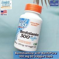 ราคา เบนโฟไทอามีน Benfotiamine with BenfoPure 300 mg 60 Veggie Caps Doctors Best (9152153992)