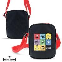 ราคา SST3 กระเป๋าสะพาย Sesame Street Square Crossbody Bag W12xH15xS4 5 cm BK (19489211424)