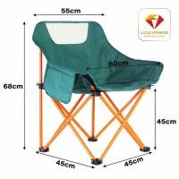 ราคา Luckyfriend Moon Chair เก้าอี้แคมป์ปิ้ง เก้าอี้สนามพับได้ (21287628393)