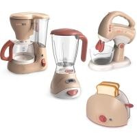ราคา Orzbow Kitchen Appliances ToyKids Kitchen Pretend Play Set With Coffee MachineBlenderJuicer And Toaster With Realistic Light And Sounds Play Kitchen Set For Kids Ages 4 8 (15954618087)