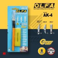 ราคา คัตเตอร์ปากกา OLFA รุ่น AK 4 แถมใบมีด 4 ใบ กล่องในแพ็ค (804564372)