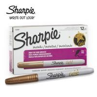 ราคา Sharpie ปากกาเคมี ปากกาเขียนป้าย ชาร์ปี้ Fine 1 0mm สีทอง กล่องละ 12 ด้าม (10230163298)