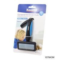 ราคา Kanimal Slicker Brush คานิมอล แปรงสลิคเกอร์ แปรงหวีขน พร้อมหวีพกพา ช่วยสางขน สุนัขและแมว มีขนาดให้เลือก (19446260737)
