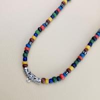 ราคา ช้างกระบี่ สร้อยคอ เส้นที่154 ยาว22นิ้ว ลูกปัดหินโบราณ สำหรับห้อยพระหรือจี้ ลูกปัดโบราณ ลูกปัดโบราน (7088022845)