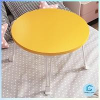 ราคา DE โต๊ะพับได้ทรงกลม โต๊ะพับญี่ปุ่นแบบทรงกลม นั่งรับประทานอาหาร ทำงาน ขนาด 60x30cm ปลีก ส่ง Double E Shop E777 (19407055013)