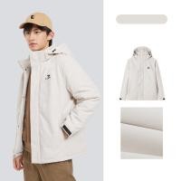 ราคา Cameljeans กางเกงยีนส์ผู้ชายกางเกงยีนส์หมวกแบบถอดได้แจ็คเก็ตฤดูใบไม้ร่วงฤดูหนาวกลางแจ้งหนากันลมกันน้ำแจ็คเก็ตผ้าฝ้าย (21046841031)