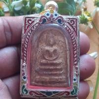 ราคา พระสมเด็จ พระสมเด็จบางขุนพรหม หลังตราปั๊ม พร้อมเลี่ยม (17446722759)