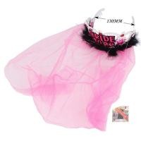 ราคา มงกุฎเจ้าสาว มงกุฎว่าที่เจ้าสาว มงกุฎ bride to be มงกุฎเจ้าสาวขนนกพร้อมเวล VEIL มงกุฎตรีมเจ้าสาวปาร์ตี้สละโสด พร้อมส่ง (16299445654)