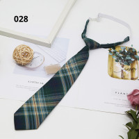 ราคา สินค้าพร้อมส่ง เนคไท เนคไทแฟชั่นผู้หญิง โบว์หูกระต่าย ไม่ต้องผูก JKลายสก็อต โบว์ใหญ่ๆติดชุด JD033 (21260876549)
