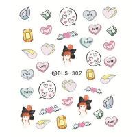 ราคา สติ๊กเกอร์ติดเล็บ Tattoo Barbie บาร์บี้ สติ๊กเกอร์ลอกน้ำ แทททูติดเล็บ ลอกน้ำ แทททู ติดตกแต่งเล็บ Nailspop (19397393047)