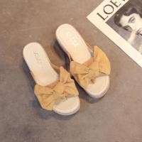 ราคา Vogue Bible รองเท้า ผู้หญิง รองเท้า แตะ หญิง รองเท้าผู้หญิงฤดูร้อนแฟชั่นกันน้ำกลางแจ้งบ้าน Wedges รองเท้าแตะรองเท้าแตะสำหรับผู้หญิง รองเท้า ส้นตึก 2023 ใหม่ B26G04W 34Z230823 (20183443150)