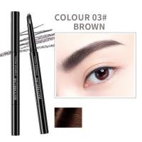 ราคา Pretty Sakura ดินสอเขียนคิ้วแบบ2 IN 1ดินสอเขียนคิ้วกันน้ำ2หัวพร้อมแปรงดินสอเขียนคิ้ว (13561207854)