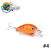 ราคา เหยื่อปลอม ปลั๊กเล็ก 4 5ซม 3 5กรัม ตกปลาช่อน เก๋า กระสูบ กระพง (19001292650)