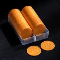 ราคา พร้อมส่ง ถูก เหรียญชิปพลาสติก ปั้มเลข เหรียญพลาสติก เหรียญบอร์ดเกมส์ เหรียญเล่นเกมส์ เหรียญเกม (21181527241)