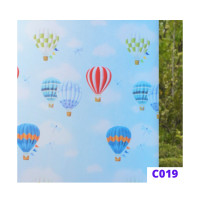 ราคา ฟิล์มติดกระจก สติ๊กเกอร์ติดกระจก กว้าง90cm ยาว100cm 200cm Window Film ติดหน้าต่าง ประตู มีกาวในตัว (10905180797)