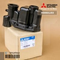 ราคา H00601J03 หัวเรือนปั๊ม ฝาเรือนปั๊ม ตัวปั้มน้ำ Mitsubishi อะไหล่ปั้มน้ำมิตซูบิชิ รุ่น WP 205Q WP 255Q WP 305QWP 355Q WP 405Q (9403075856)