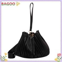 ราคา กระเป๋าสะพายข้างแบบมีจีบแฟชั่นสำหรับผู้หญิงกระเป๋าสะพายทรงขนมจีบพื้นกระเป๋าหนัง PU จัดส่งรวดเร็ว (18578318656)