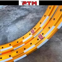 ราคา วล้อหมากรุก ล้อAKRONT 1 40x17 ล้อทองอ่อน สีทองเข้ม ทองอาก้อน เงิน น้ำเงิน ล้อแข็ง ขอบ17 ของแต่งเวฟ ของแต่งดรีม ของแต่งโซนิค 1คู่l PTM Racing (14746397565)