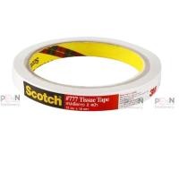 ราคา 3MTissue Tape เทปกาวสองหน้าบาง 3M Scotch 777 ขนาด 1 4 1 2 3 4 1 นิ้ว ยาว10เมตร 1ม้วน (14024914394)