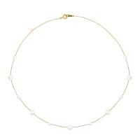 ราคา Vetiver Pearl 18K solid gold akoya pearl necklace imported from Japan สร้อยมุกแท้ มุกญี่ปุ่น มุกธรรมชาติ สร้อยคอมุก สร้อยทอง18k จัดส่งไว (21243765128)