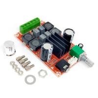 ราคา XH M189 2 50W Digital Amplifier Board DC24V TPA3116D2 Dual Channel Stereo Amplifier Board (20689377332)