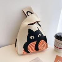 ราคา กระเป๋าไหมพรม ผ้าถัก ลายสก๊อต แฮนด์เมด ผ้าไหมพรม (20691788799)