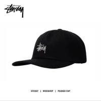 ราคา Hot Sale STUSSY STUSSY STUSSY Black Cap Letter Embroidery American Trendy Baseball Cap (19525228139)