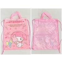 ราคา พร้อมส่ง ถุงผ้าหูรูด พร้อมสายสะพายหลัง ลายการ์ตูน 32x40cm ลายด้านเดียว (20204254157)