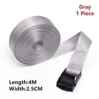 ราคา 4เมตร Tensioning เข็มขัดปรับสินค้าสายรัดหัวเข็มขัดสายรัดไนลอนจักรยานรถหลังคารถจักรยานยนต์กระเป๋าเดินทางกระเป๋าผูกเข็มขัด (16323080072)