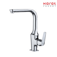 ราคา Karat Faucet ก๊อกซิงค์ผสมแบบก้านโยก ติดบนเคาน์เตอร์ รุ่น KF 30 927 50 (16431660661)